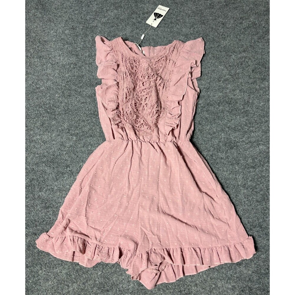 Angashion Romper Womens Small Pink NEW